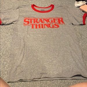 Stranger things ringer T-shirt
